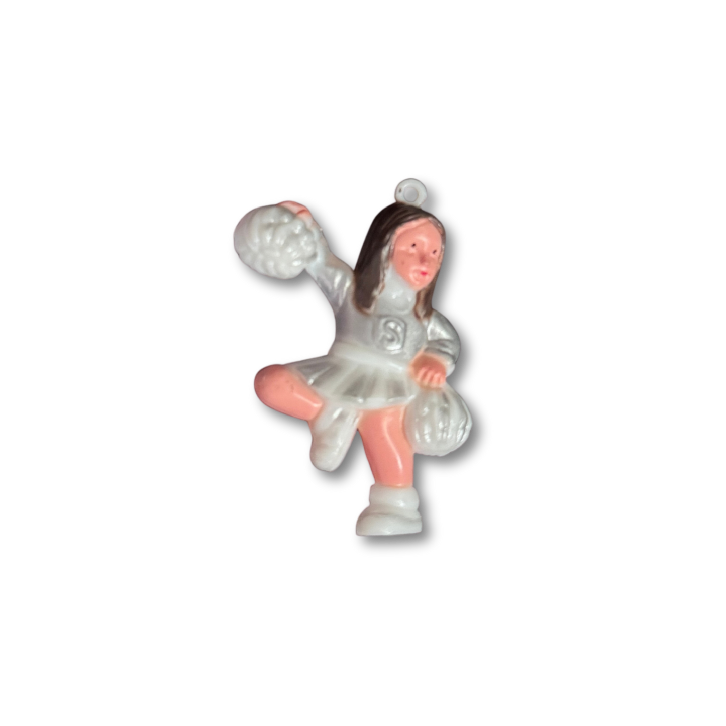 3-D Cheerleader - 1.75" - Silver - 7 pc. pkg.