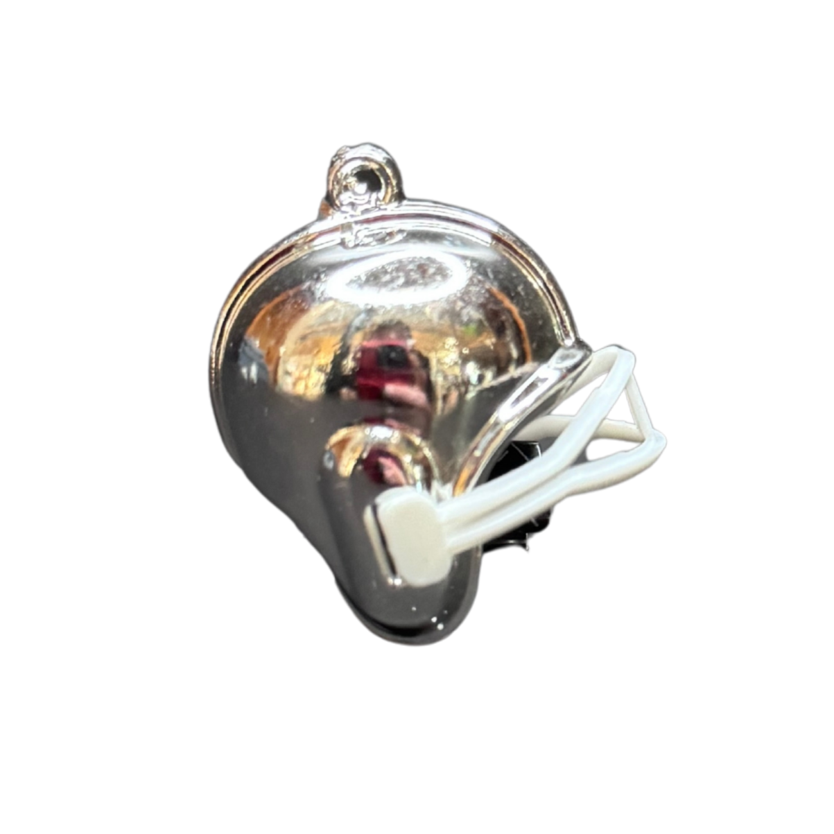1" Helmet - Metallic - Silver - 9 pc. pkg.