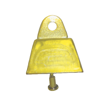 1" Cowbell - Gold - 24 pc. pkg.