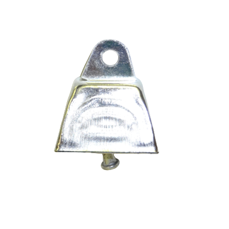 1" Cowbell - Silver - 24 pc. pkg.