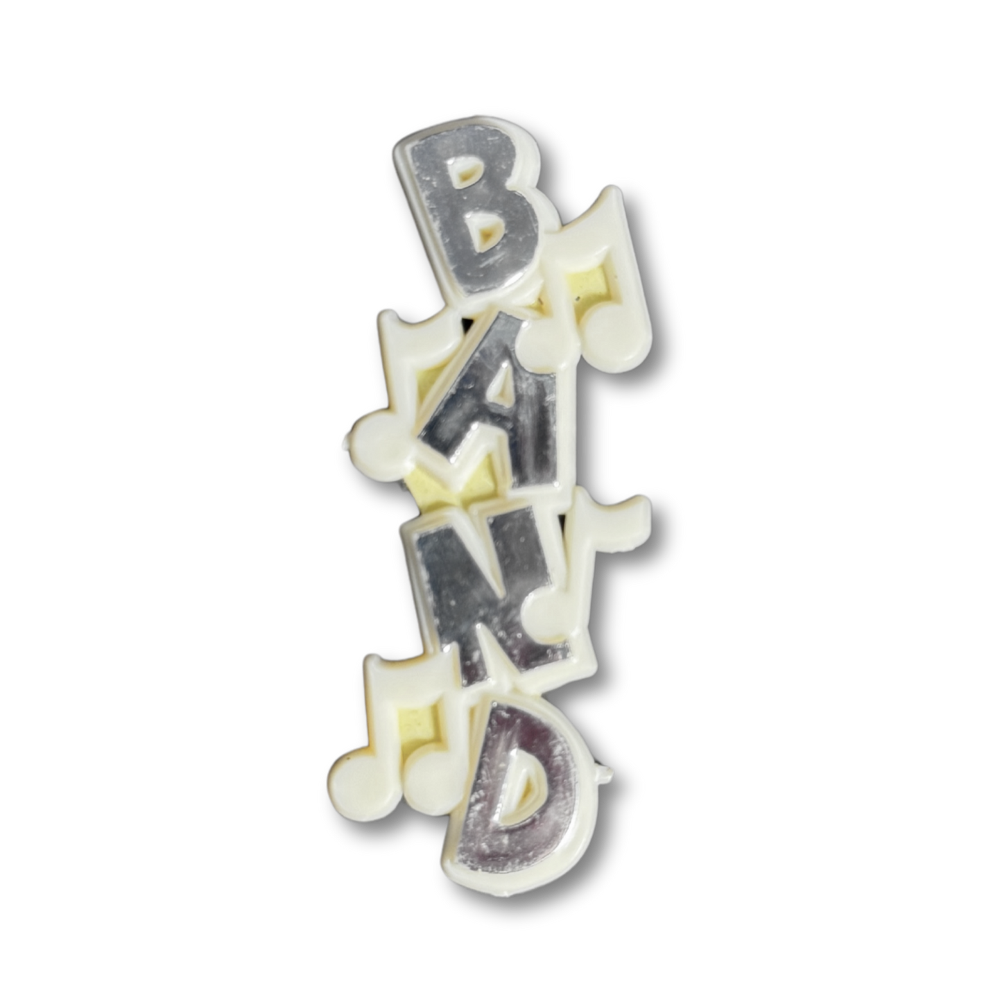 Solid Band Vertical w/ Notes - Silver - 12 pc. pkg.