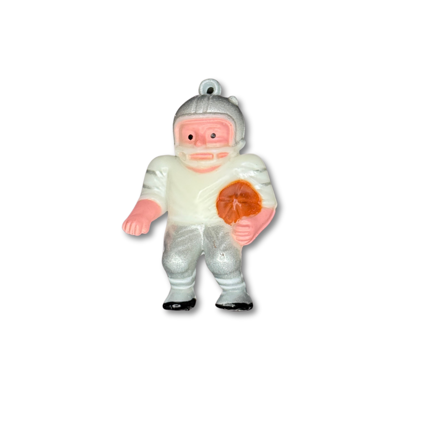 3-D Football Player - 1.75" - Silver - 7 pc. pkg.