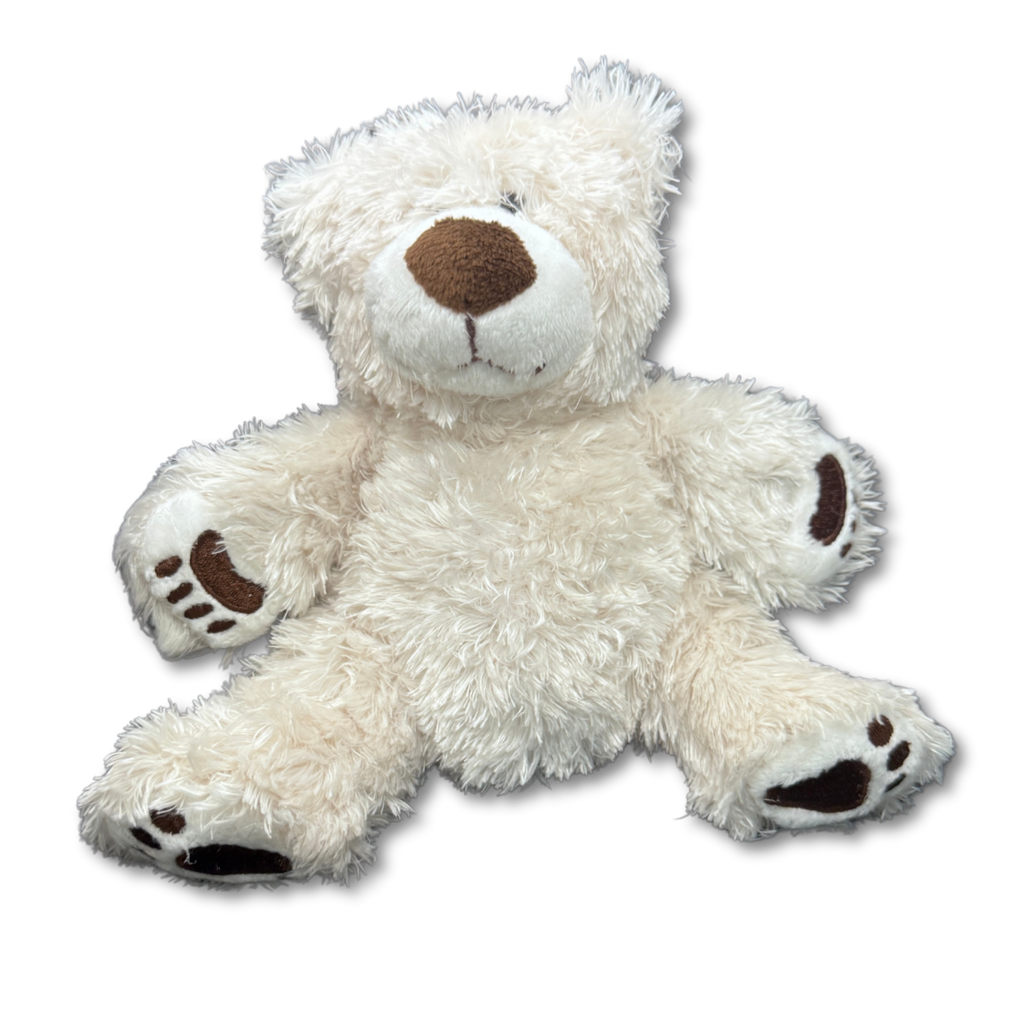 5" Sitting Lil Elliot Bear - White - 4 pc. pkg.