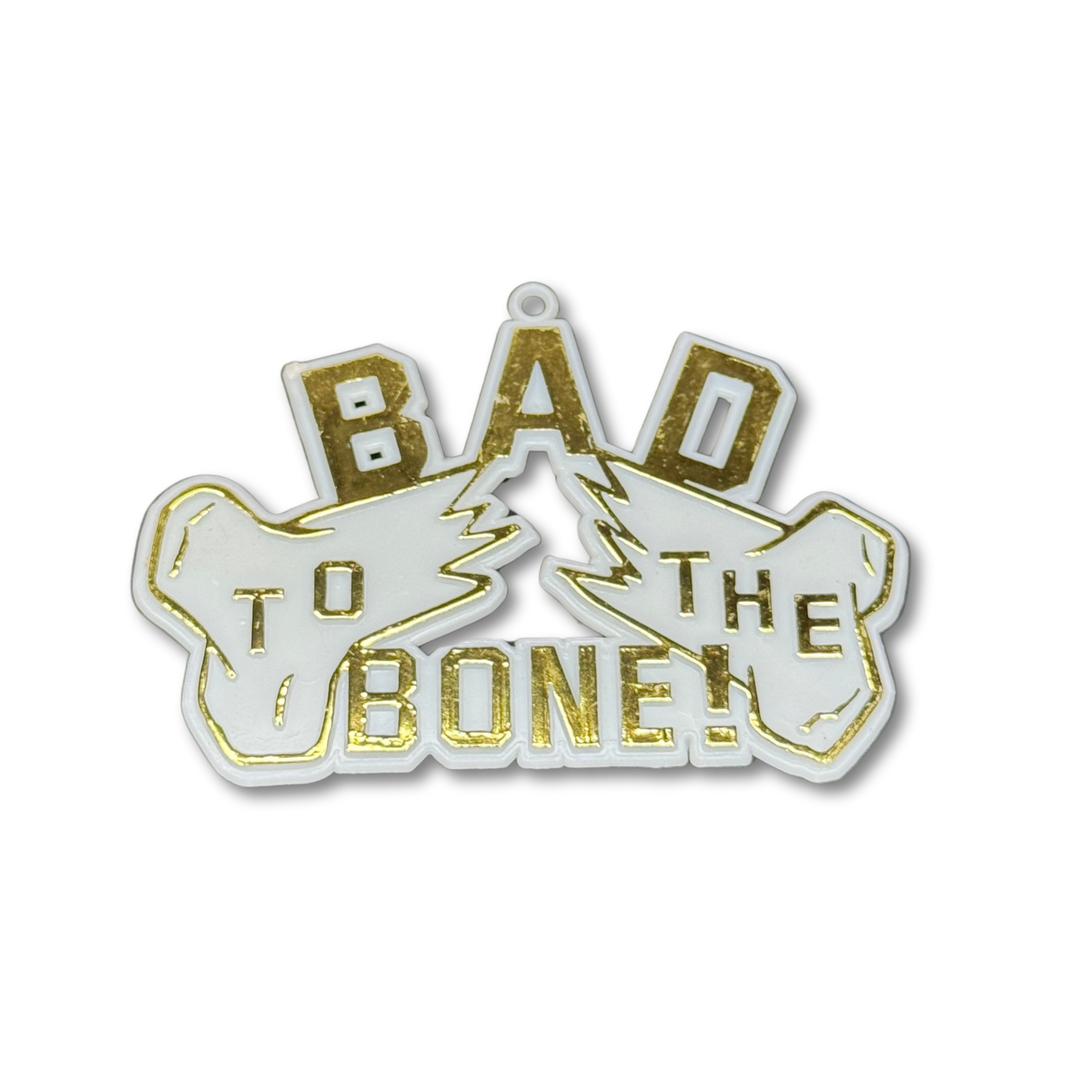 Bad To The Bone - 3.75" - Gold - 8 pc. pkg.