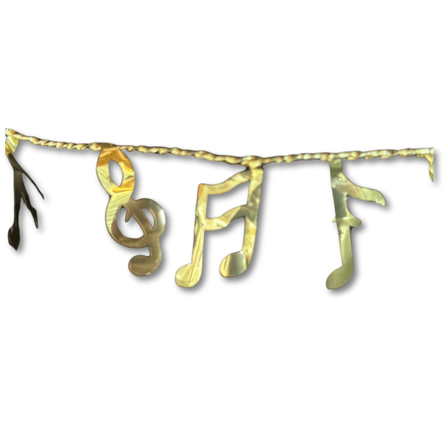 Band/Music Foil Garland - Gold - Lot
