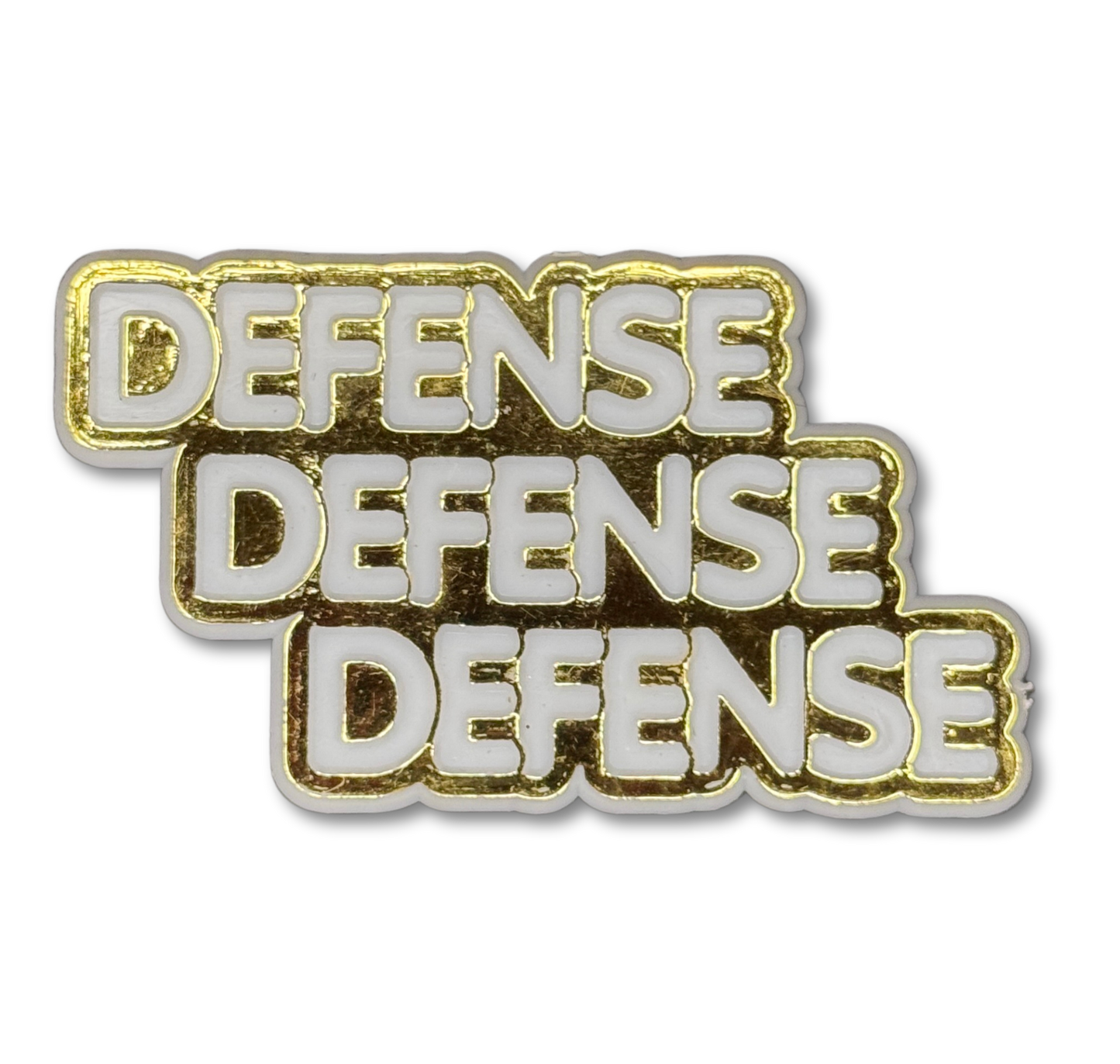 Defense - 3" - Gold - 10 pc. pkg.
