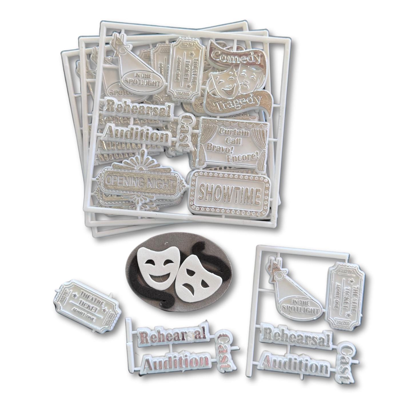 Drama Assortment - Silver -