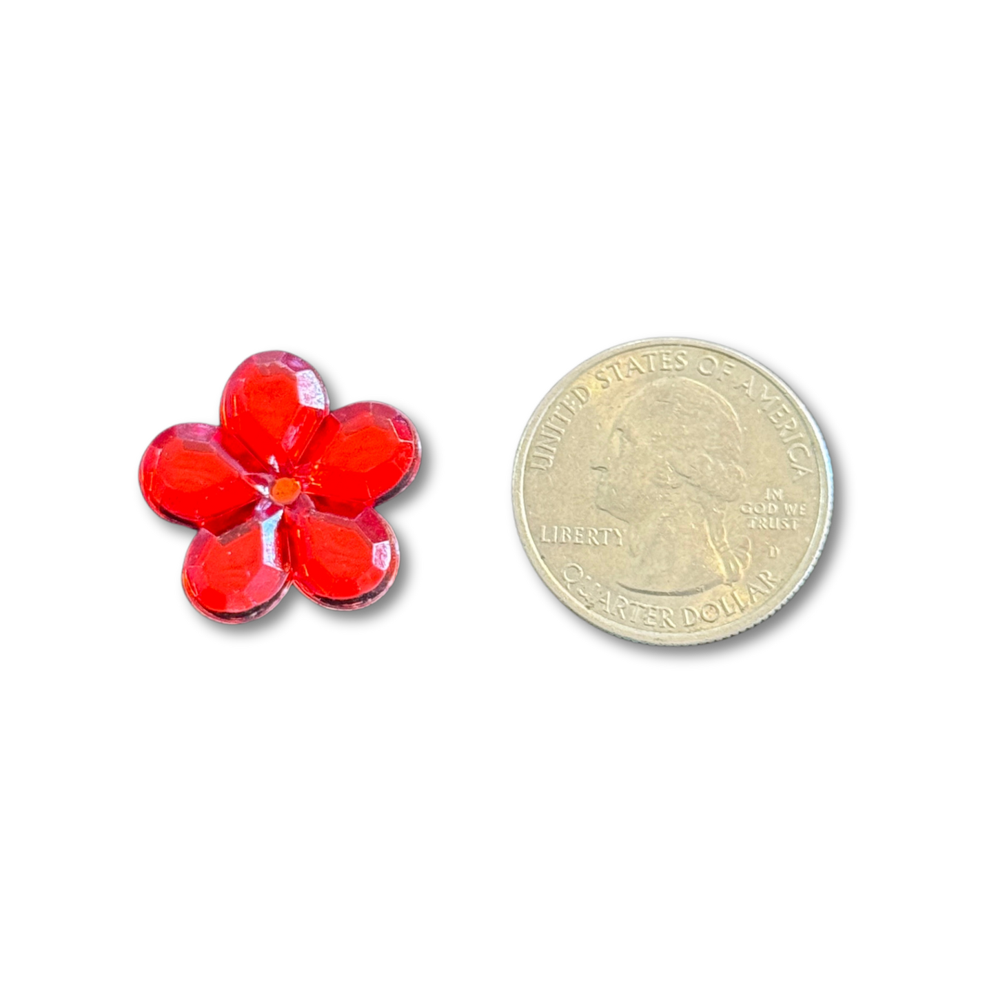 Flower - Red - 50 pc. pkg