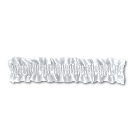 Garter - White - 12 pc. pkg.