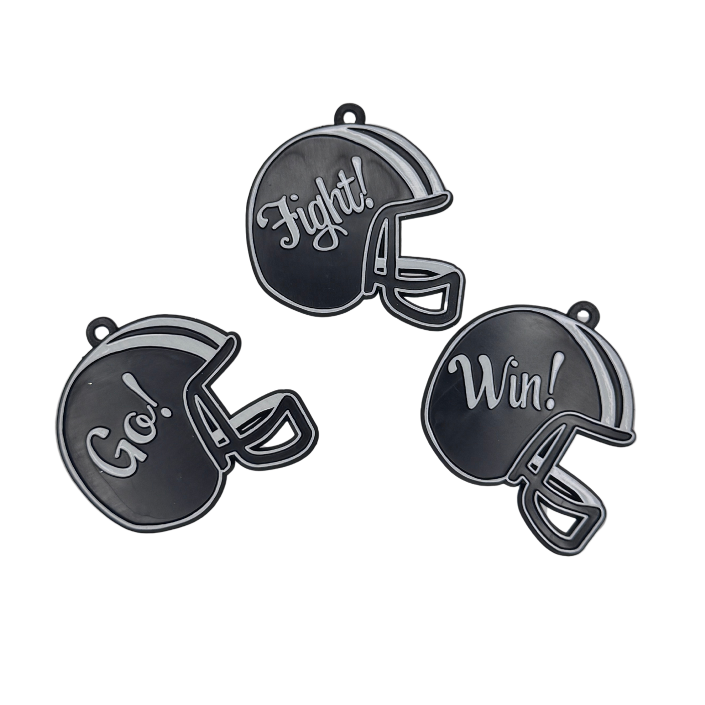 Go Fight Win Helmet - Black - 8 pc. pkg.