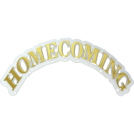 Homecoming Arch - 4.5" - Gold - 12 pc. pkg.