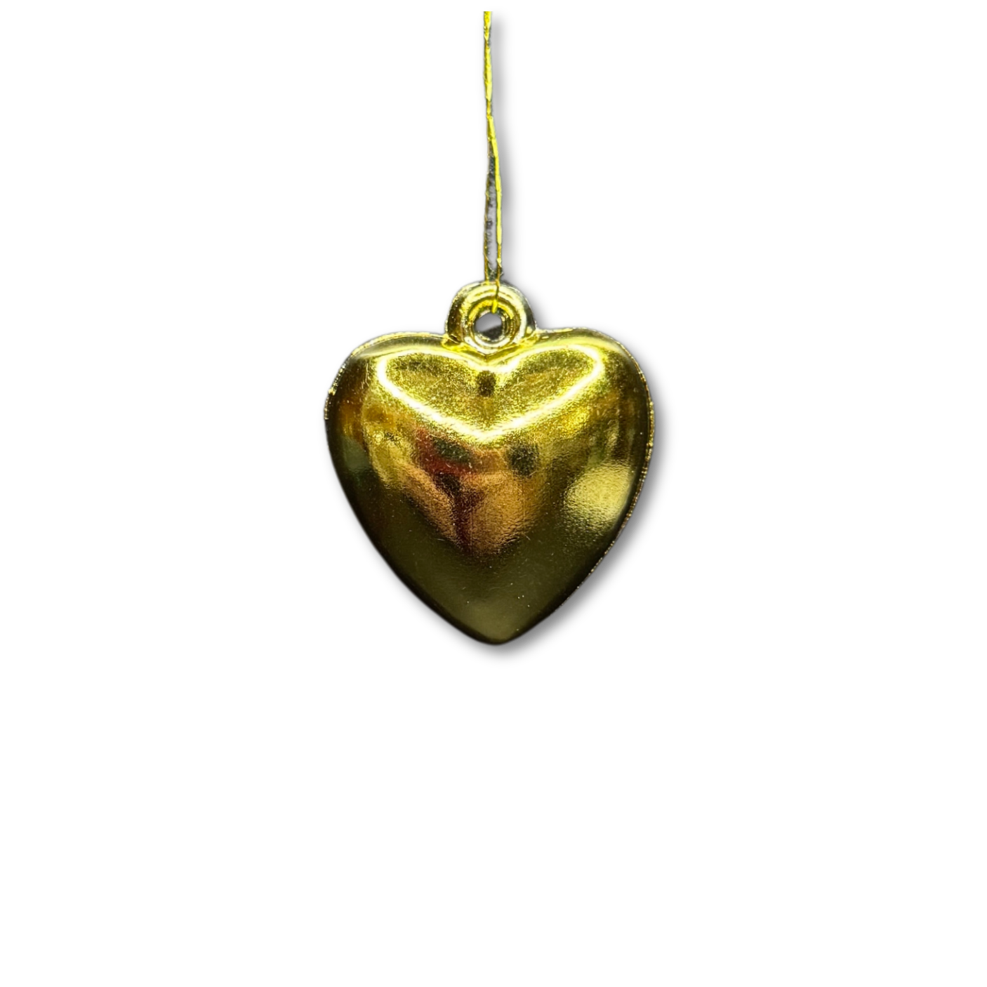 Heart - 1" - Gold - 35 pc. pkg.
