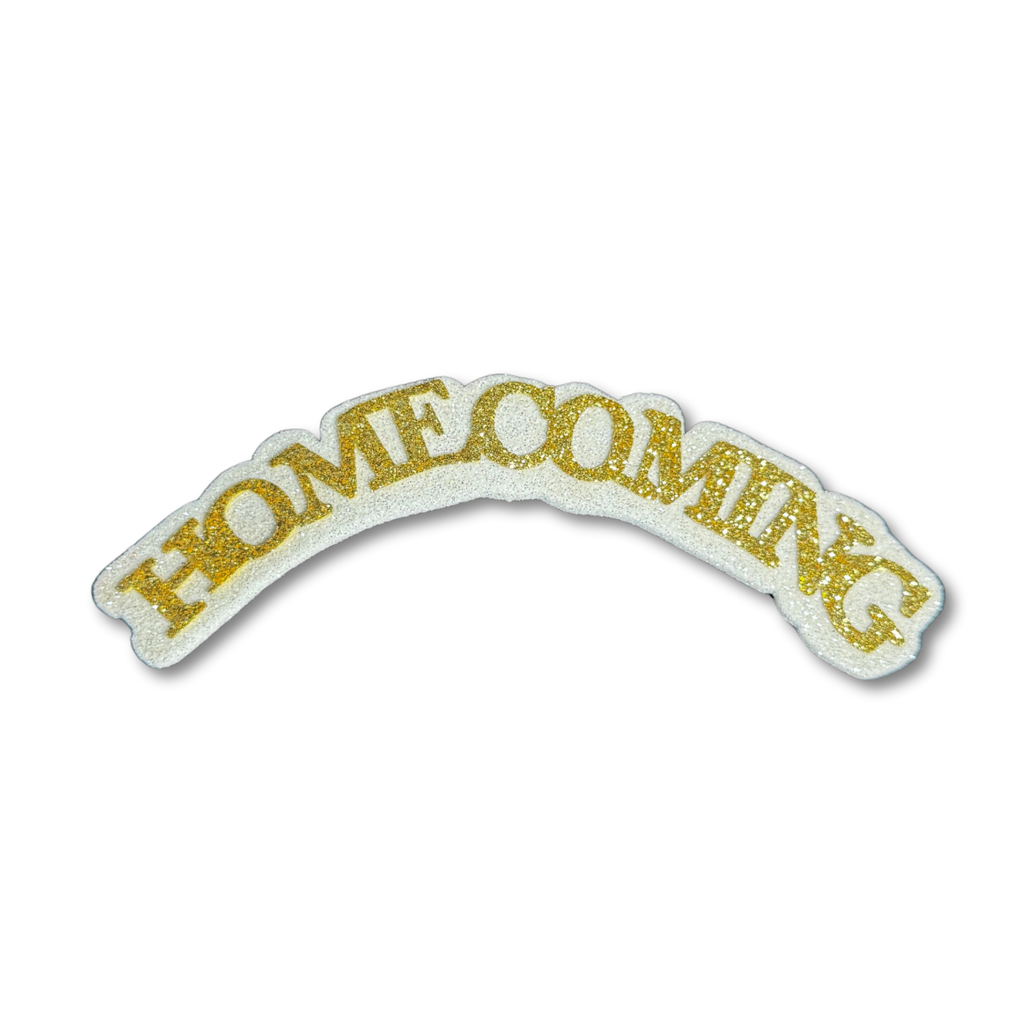 Glitter Foam Homecoming - Gold - 2 pc. pkg.