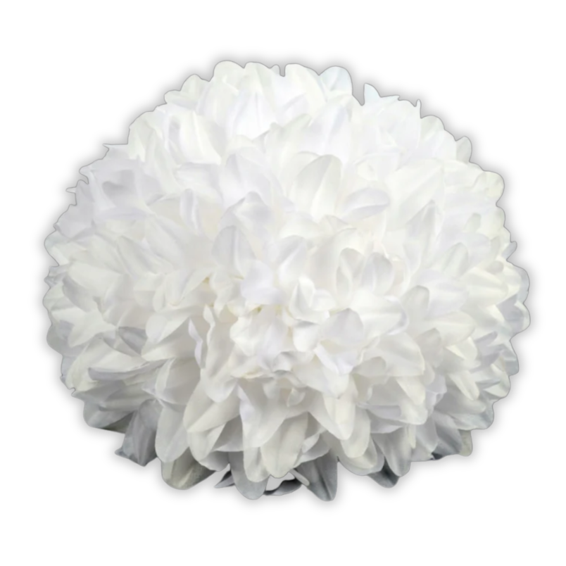 Mum 7.5" - 21 Layer - White - 1 pc. pkg.