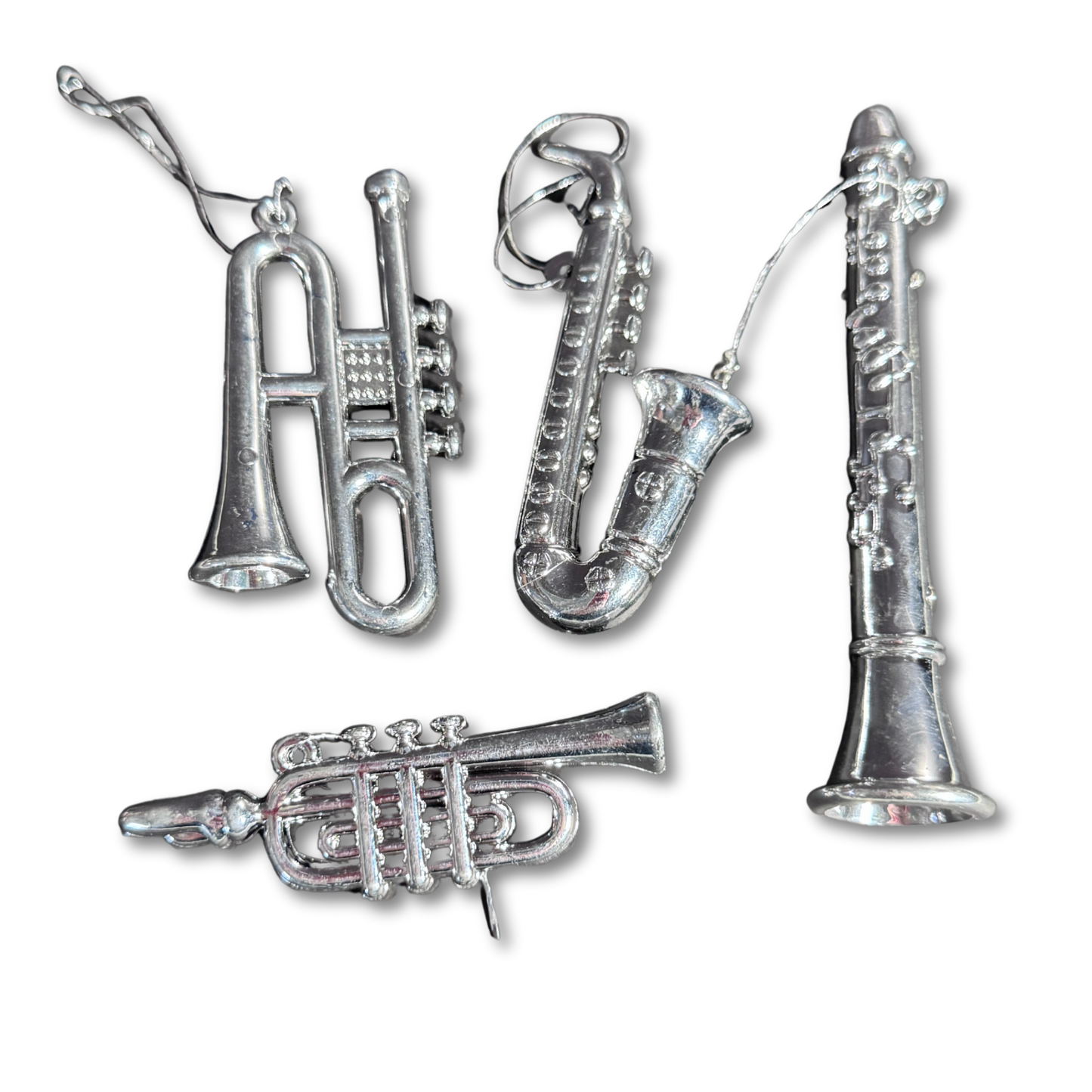 Music Instruments Assortment - Silver - 21 pc. pkg.