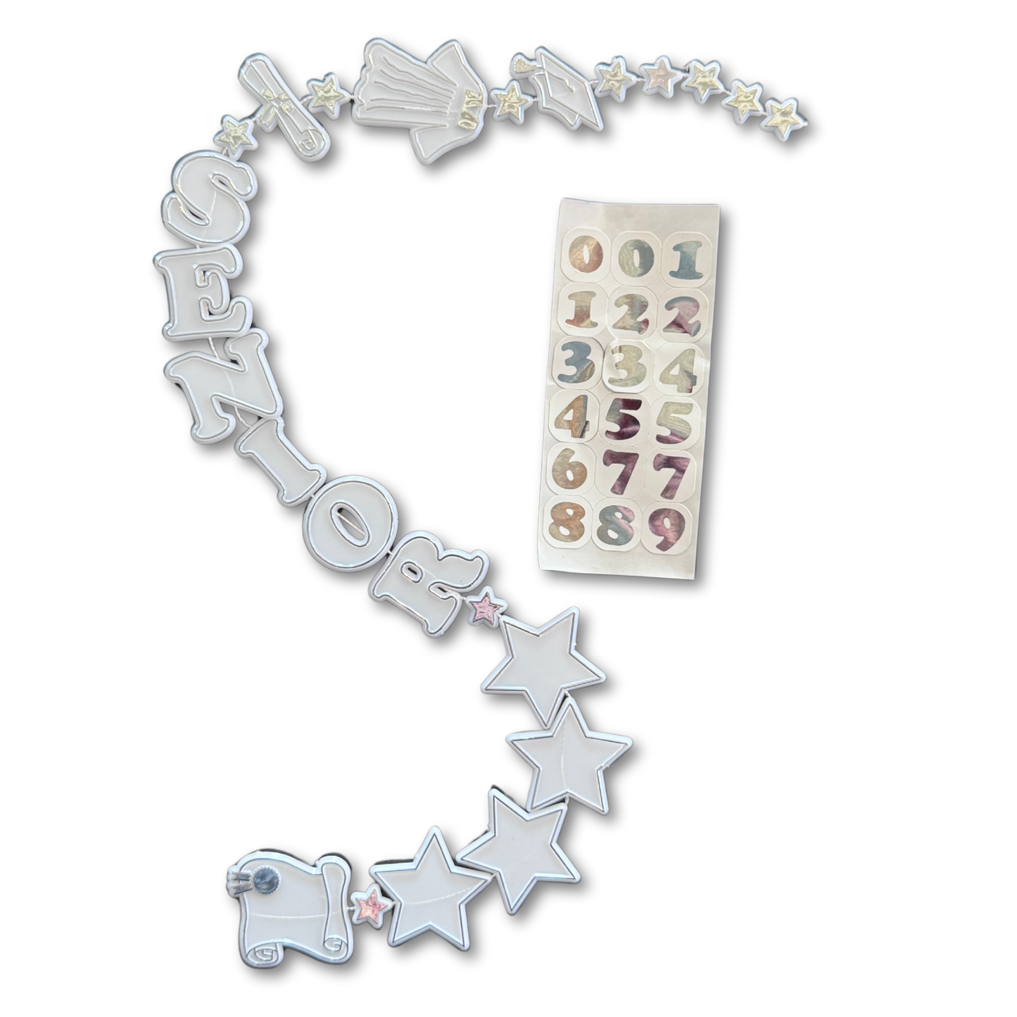 Senior Garland - 20" - Silver