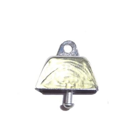 1.25" Cowbell - Silver - 36 pc. pkg.