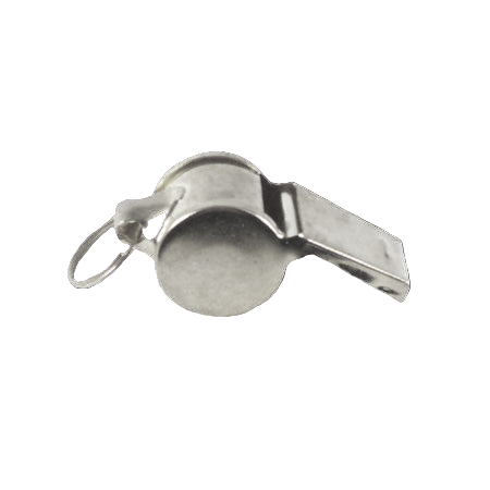 Sports Whistle- Silver - 12 pc. pkg.