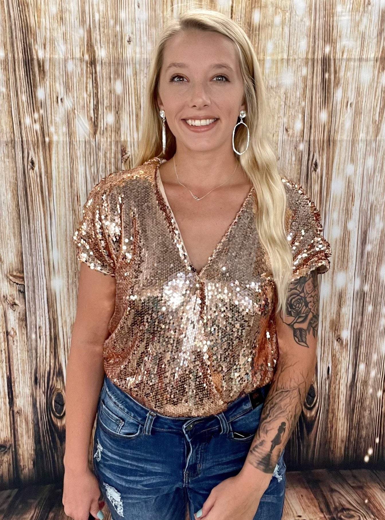 Rose Gold Bodysuit