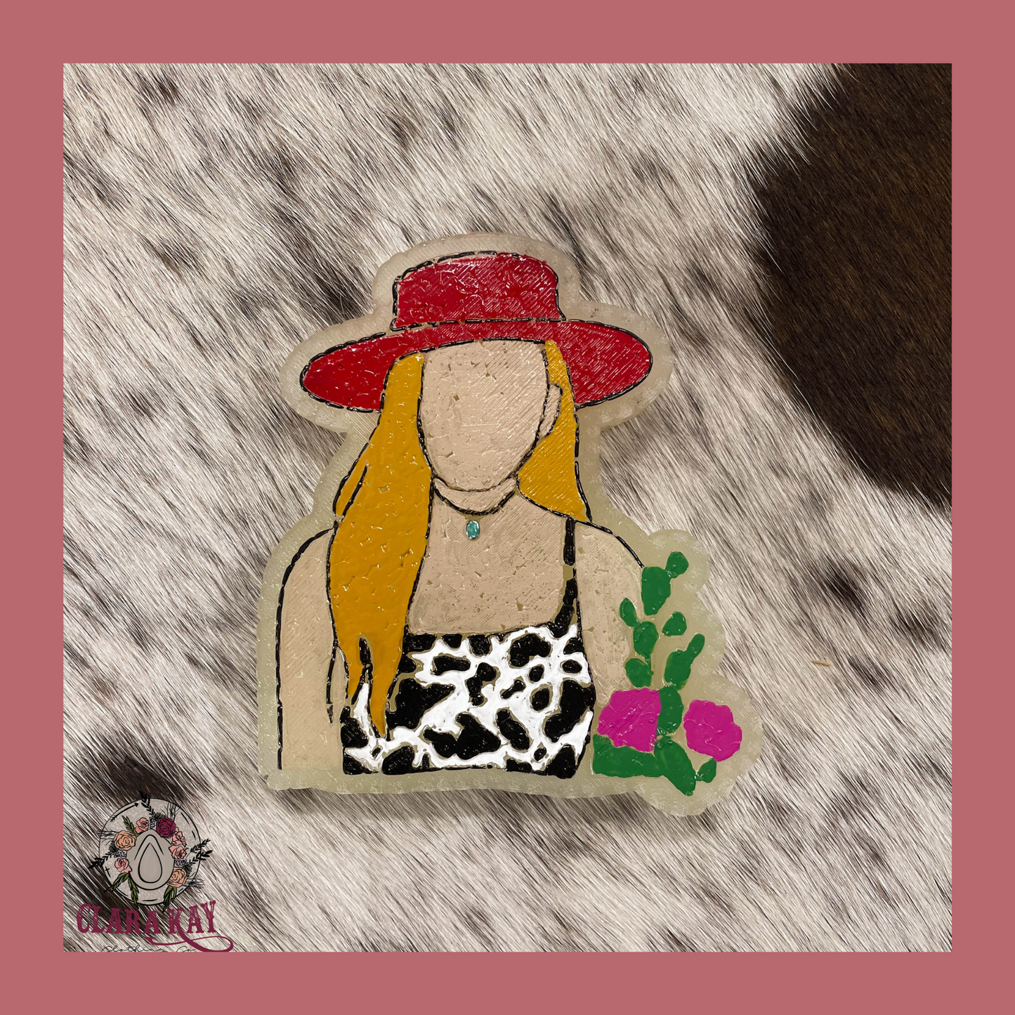 Cowgirl Car Air Freshener