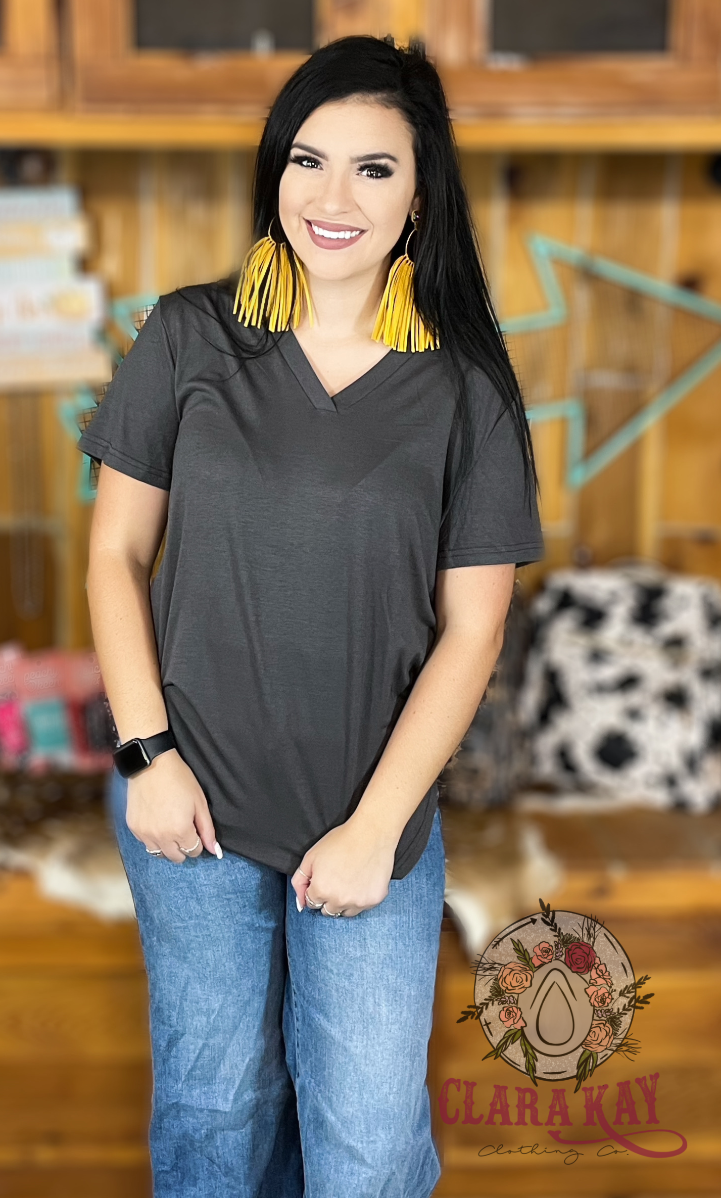 Solid Boyfriend T-shirt