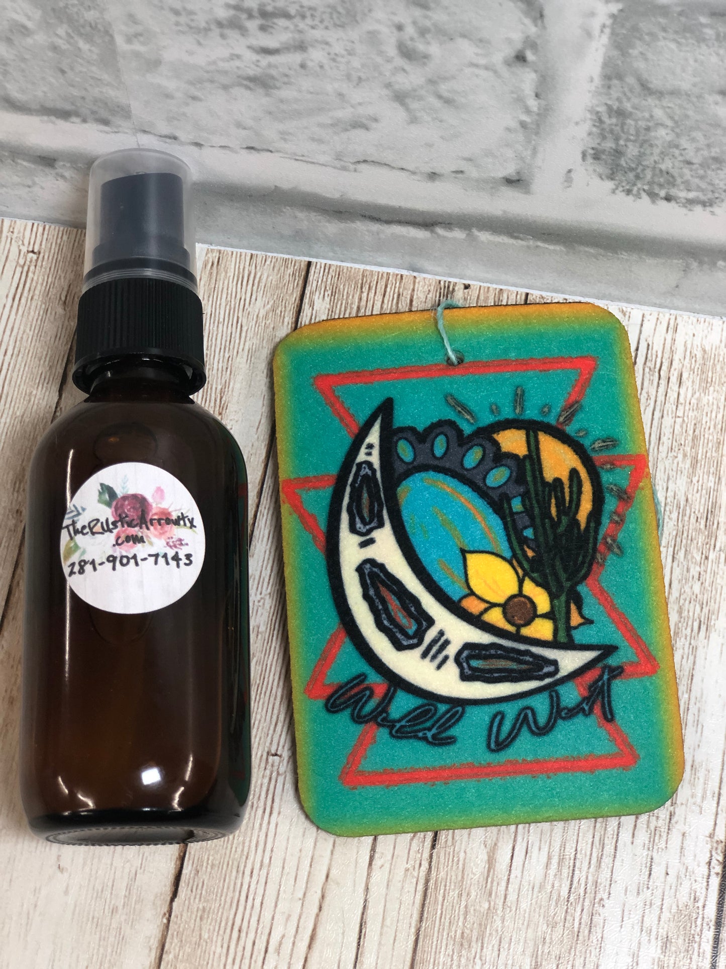 Felt Freshie + Scent Spray - Wild West