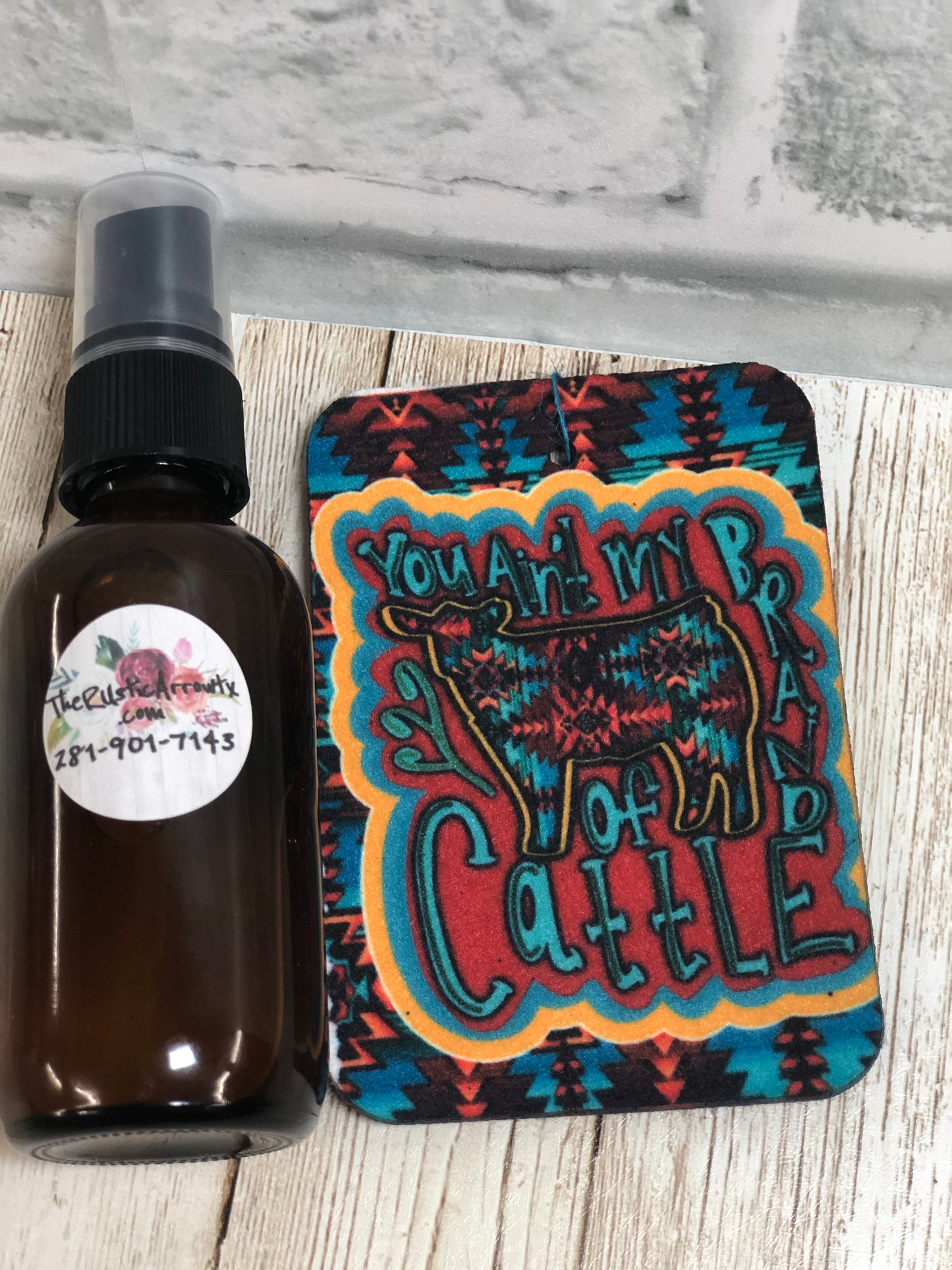 Felt Freshie + Scent Spray - You Aint My Brand of Cattle
