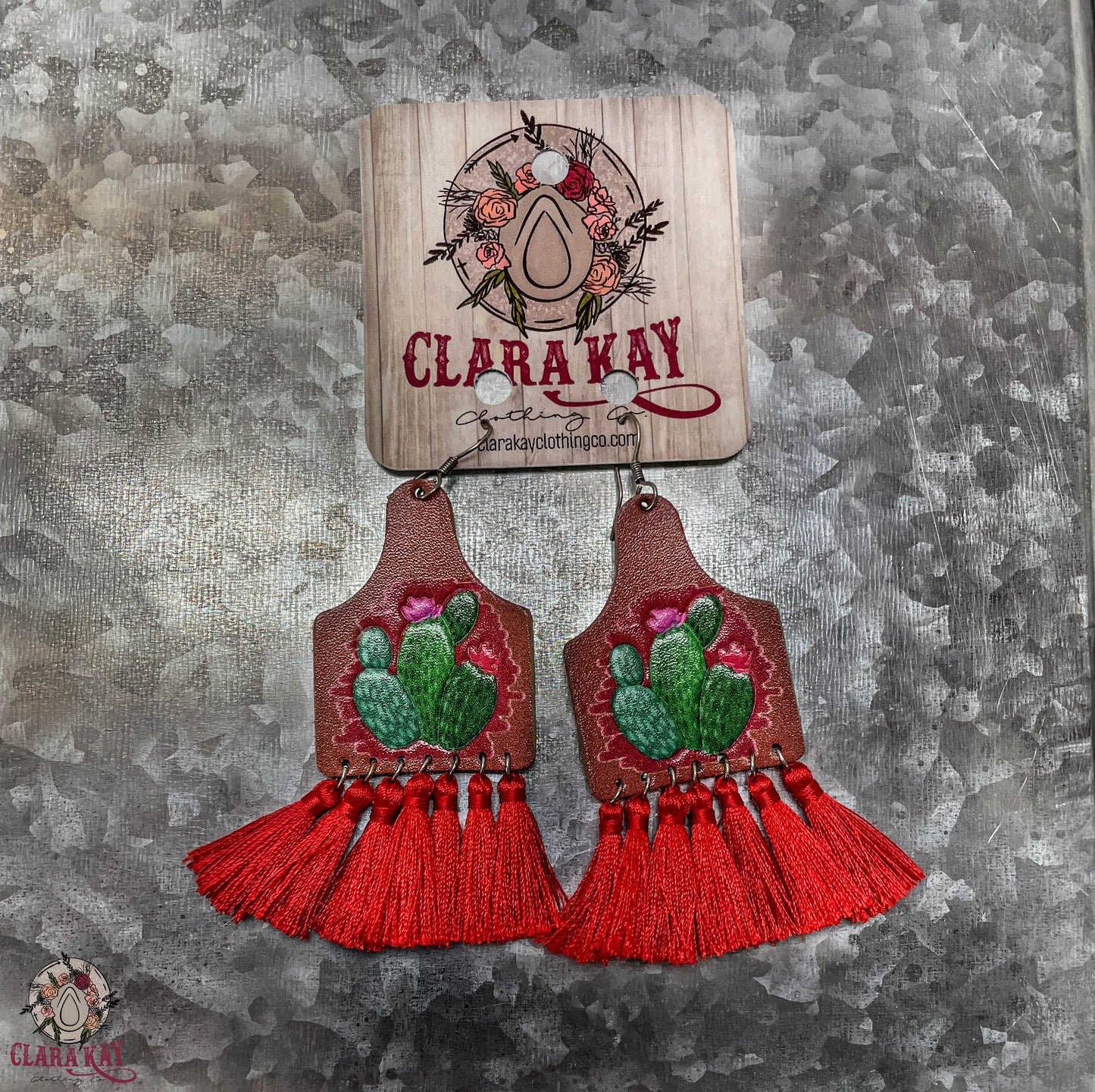 Red Tassel Ear Tag