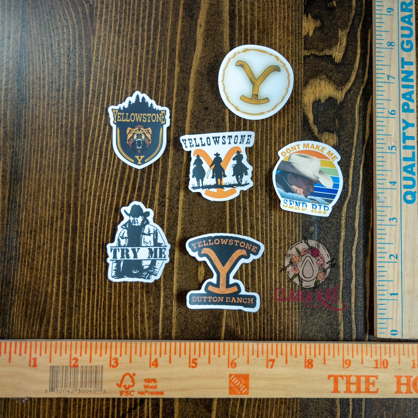 John Dutton Sticker Set 1