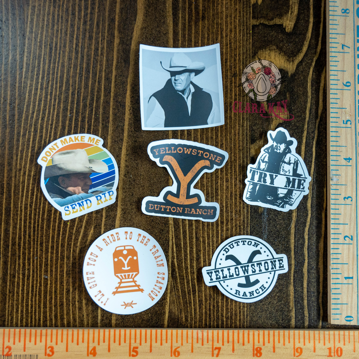 John Dutton Sticker Set 2