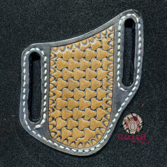 Tooled Leather Sheath