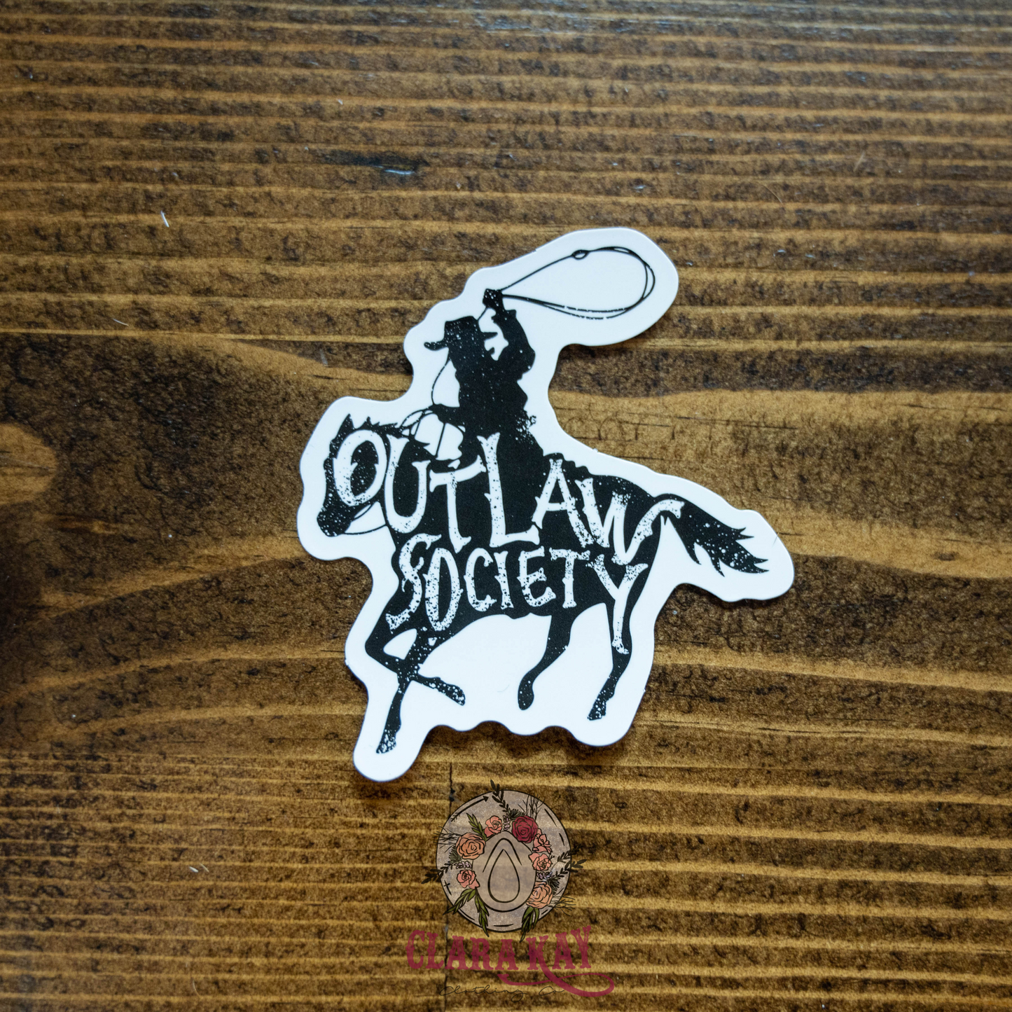 Outlaw Society -Sticker