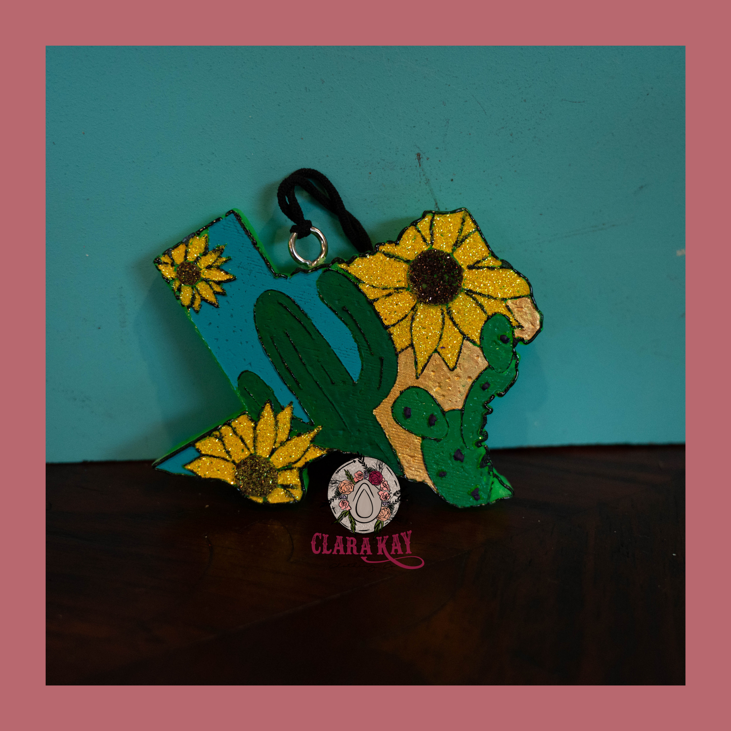 Texas Sunflower Car Air Freshener