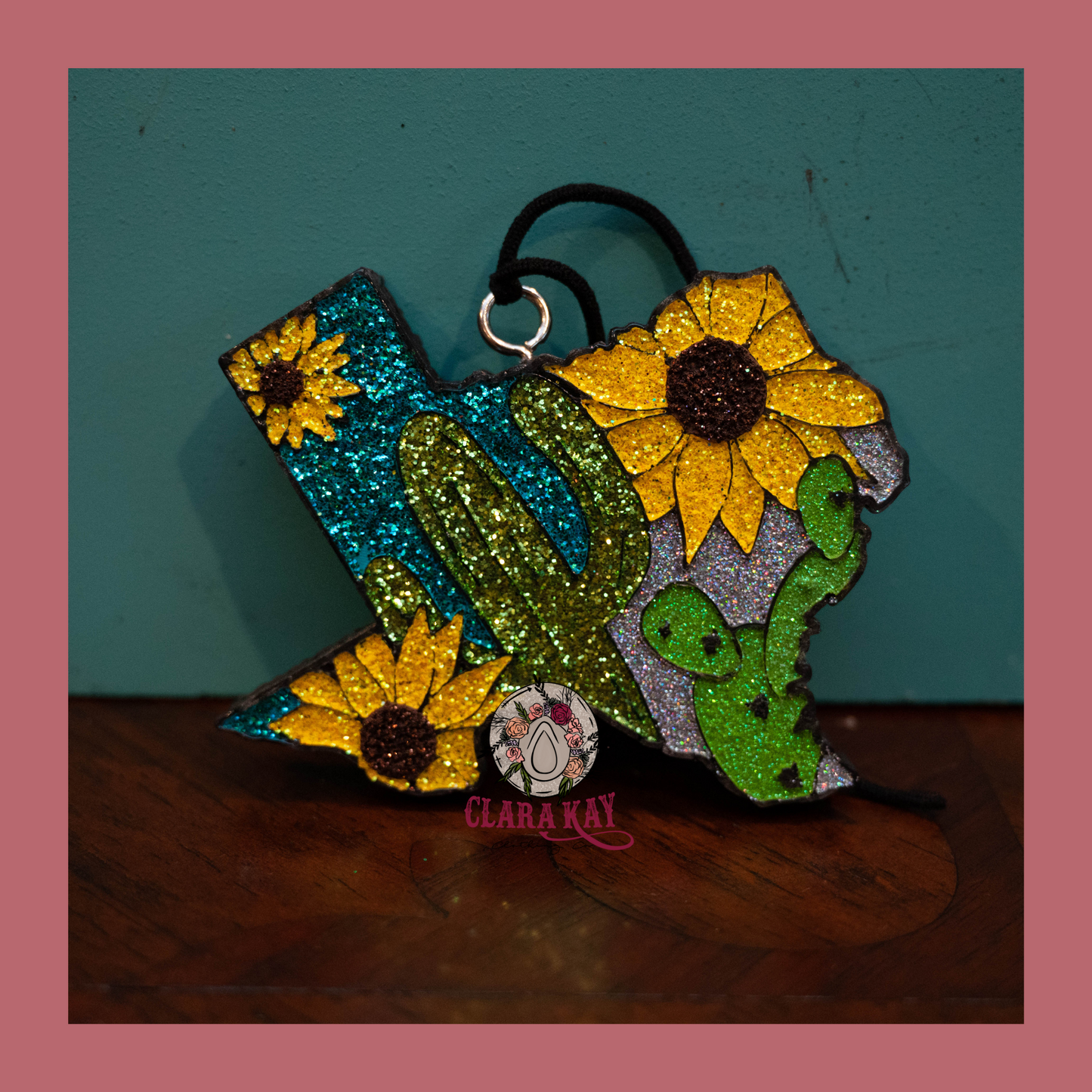 Texas Sunflower Car Air Freshener