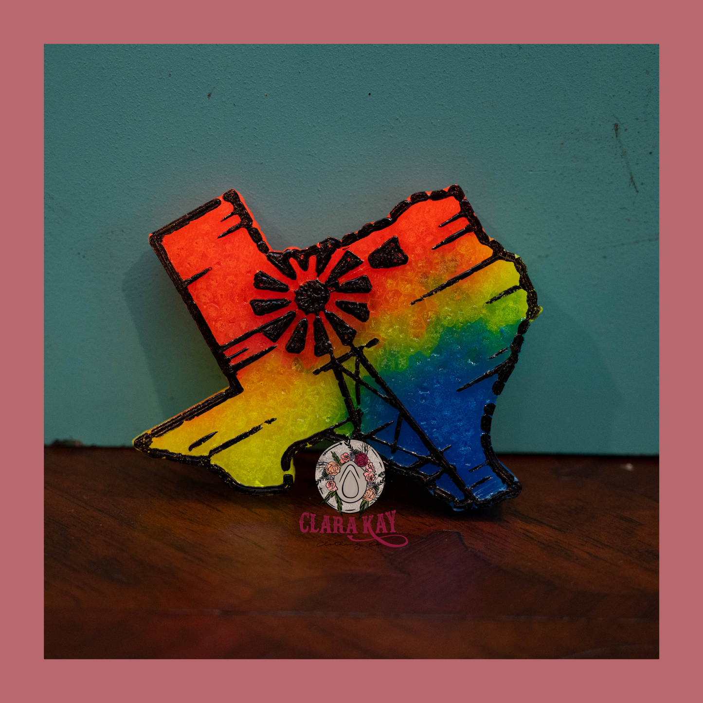 Texas Windmill Car Air Freshener