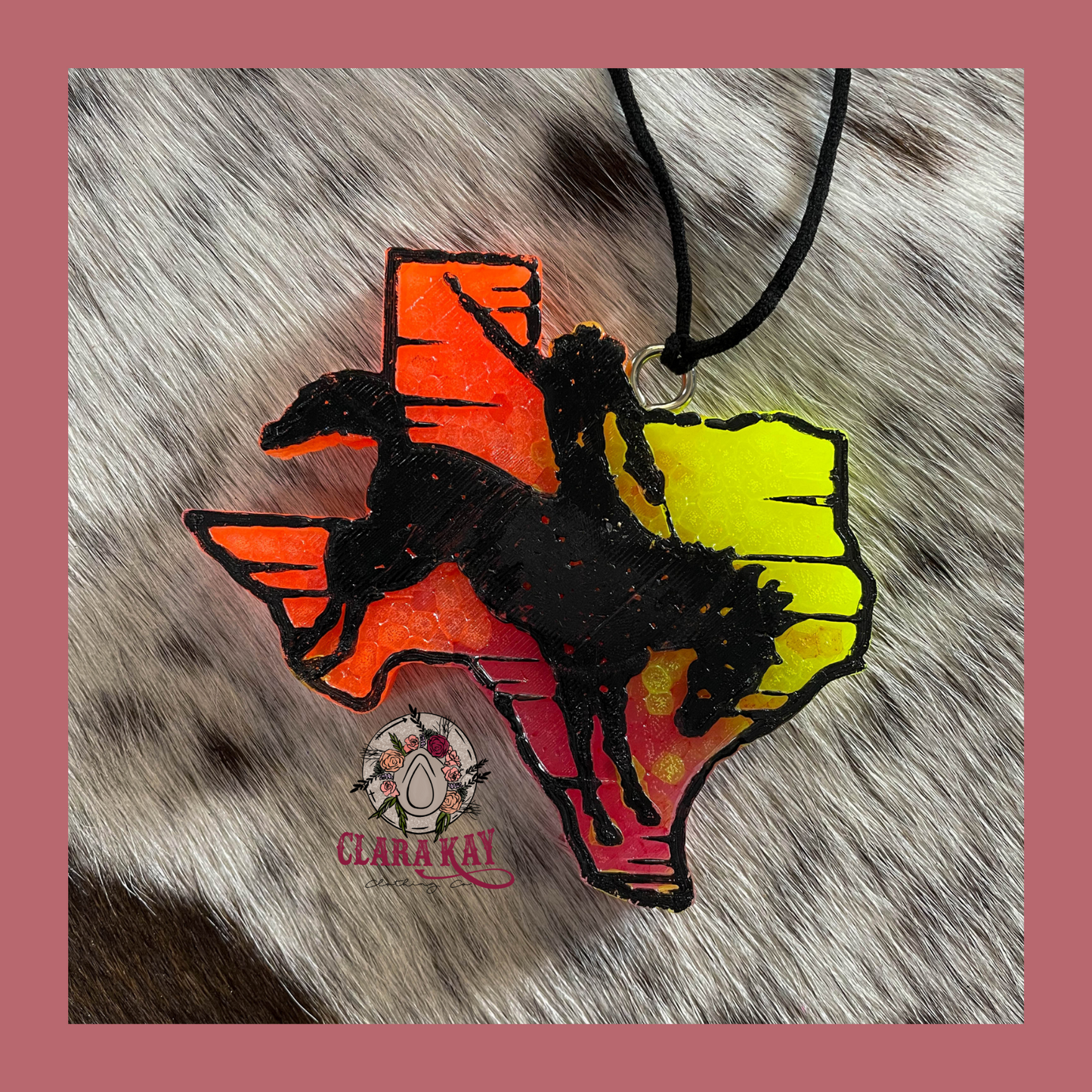 Texas Cowboy Car Air Freshener