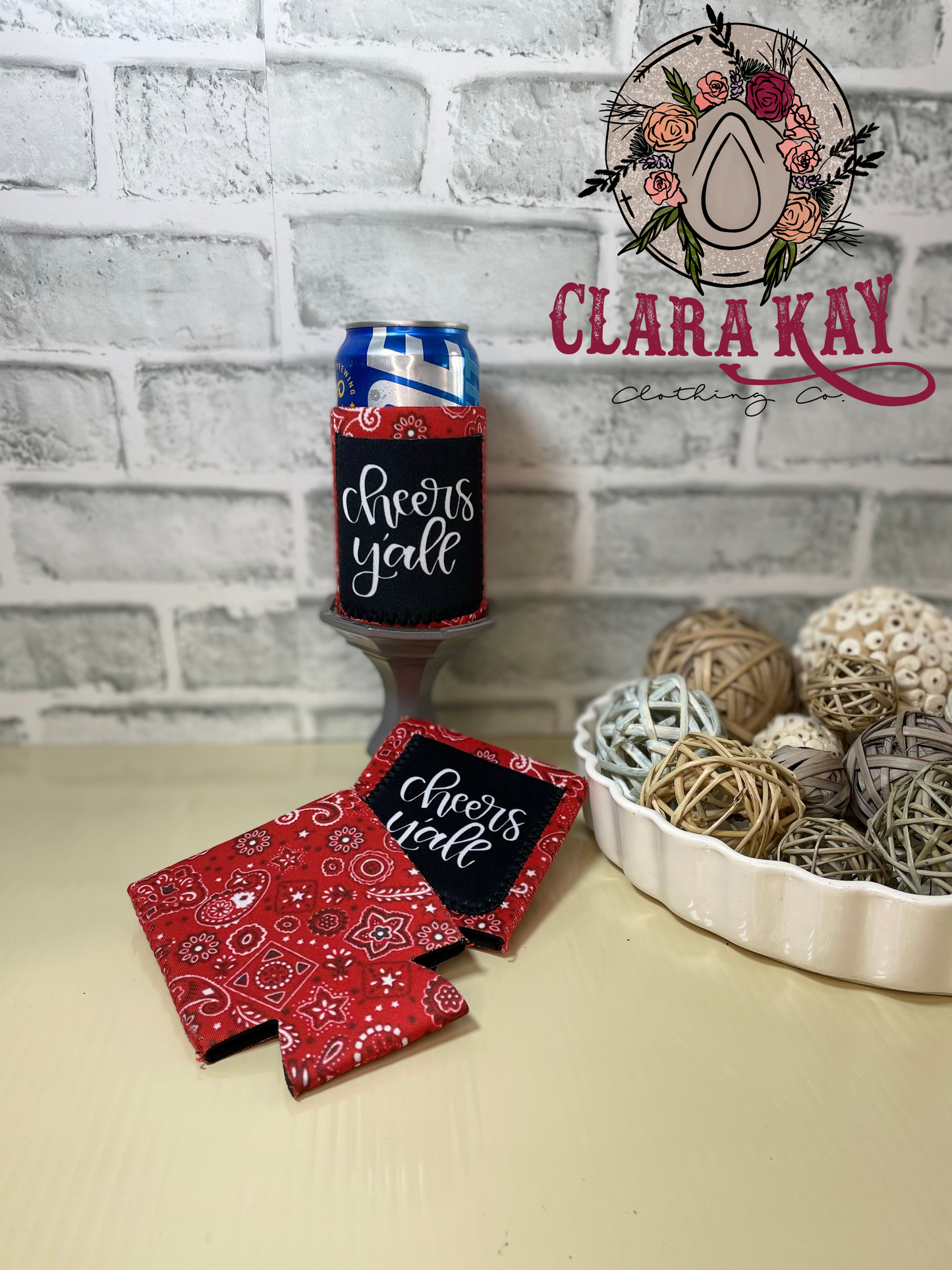 Cheers Yall - Koozie