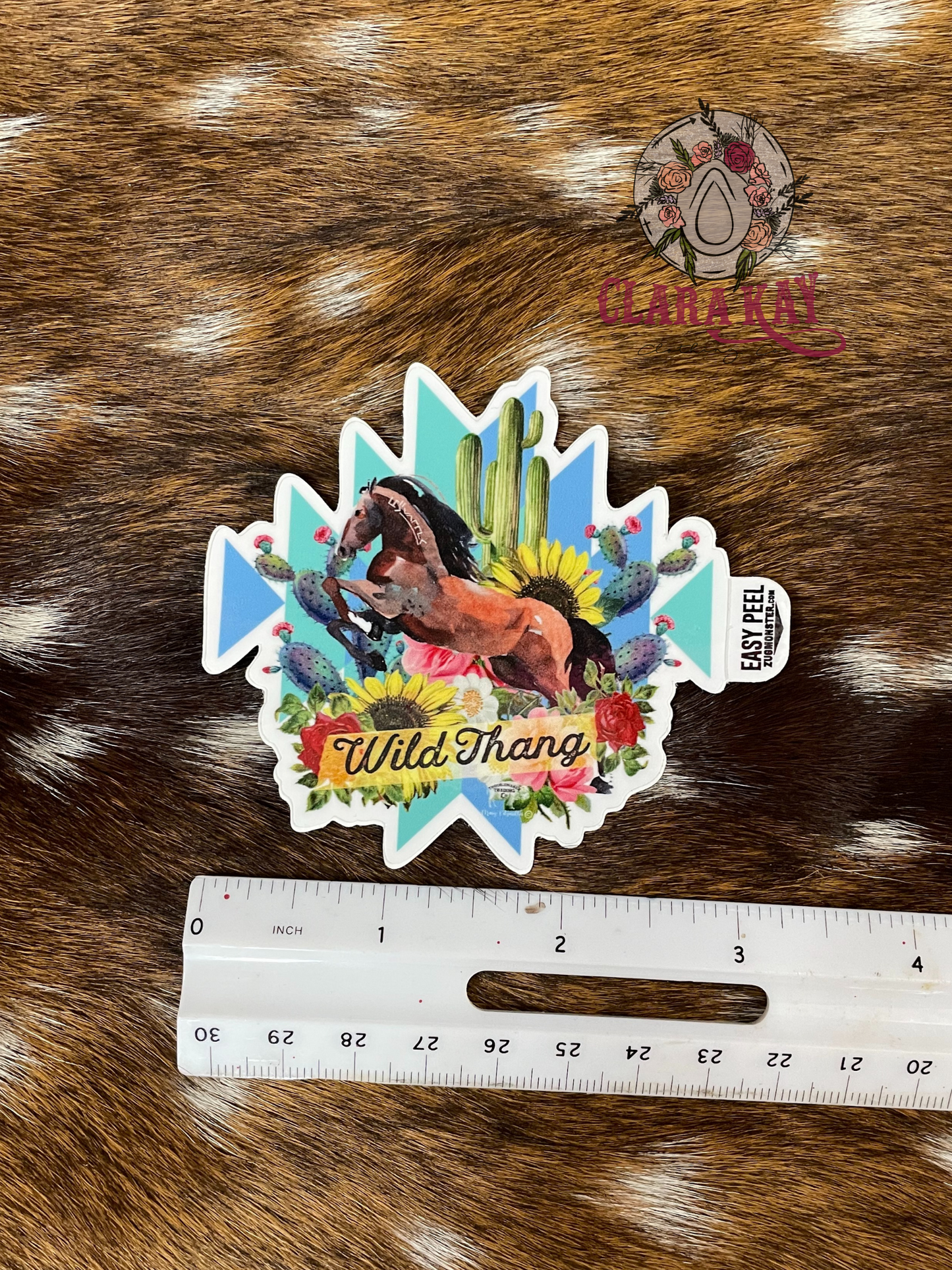 Wild Thang Sticker