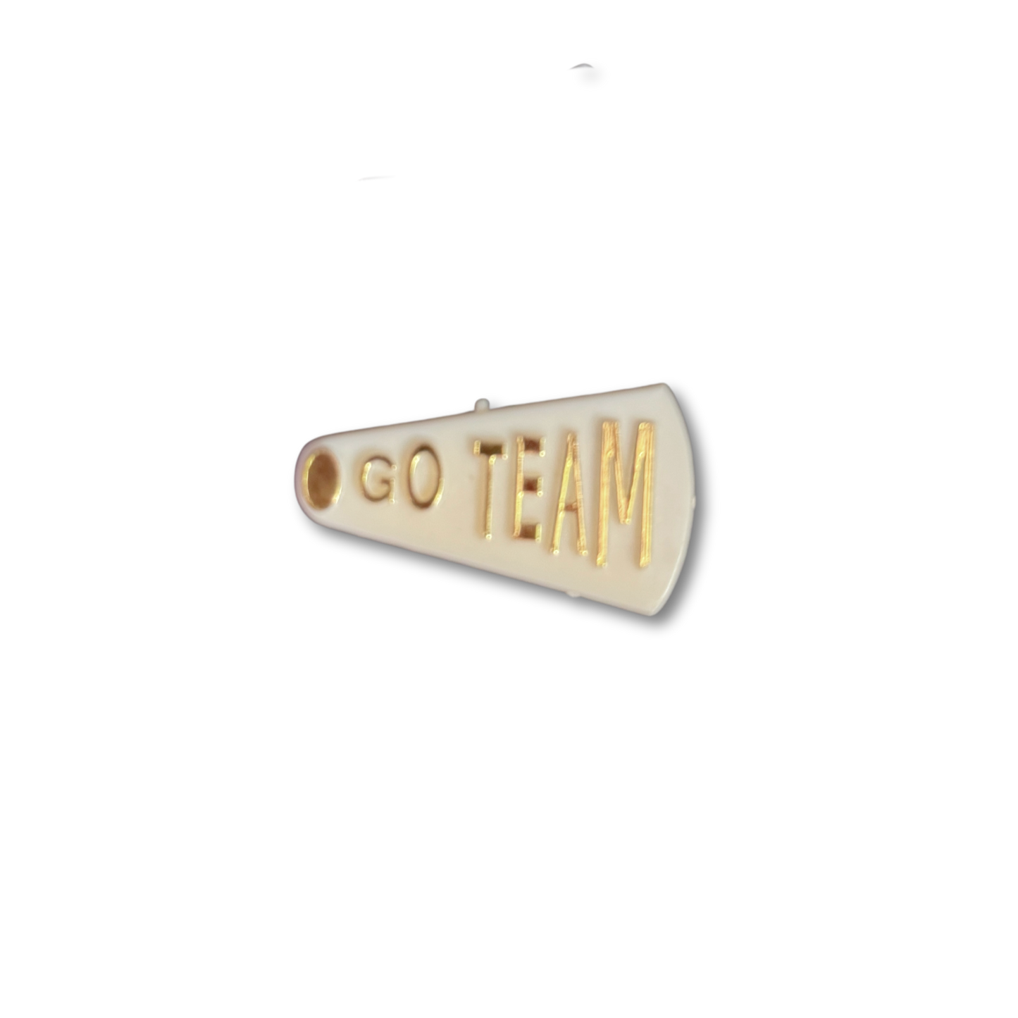 1.5" Go Team Flat Megaphone - Gold - 13pc. pkg