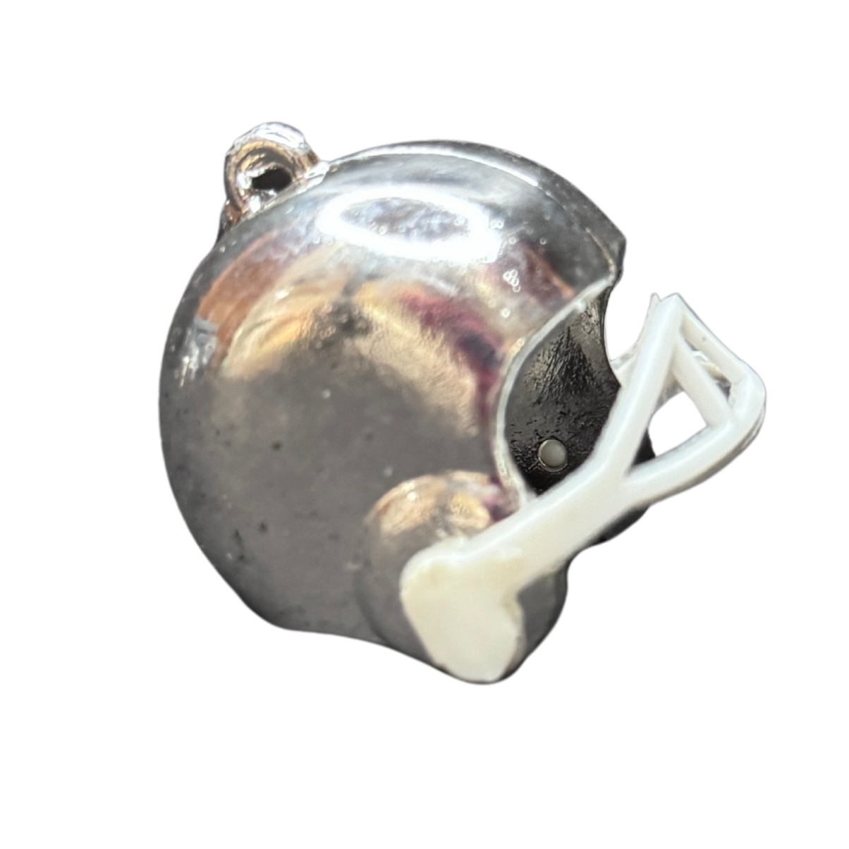 1.5" Helmet - Metallic Silver - 6 pc. pkg.