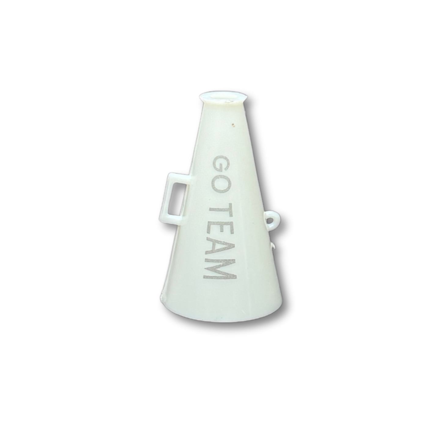 1.75" Go Team Megaphone - Silver - 11 pc. pkg.