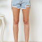 Rhinestone Denim Shorts