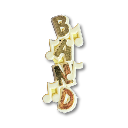 Solid Band Vertical w/ Notes - Gold - 12 pc. pkg.