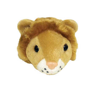 3″ Plush Mascot Head – Lion