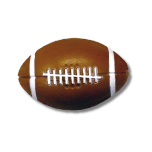 3" Football Pick - 6 pc. pkg.
