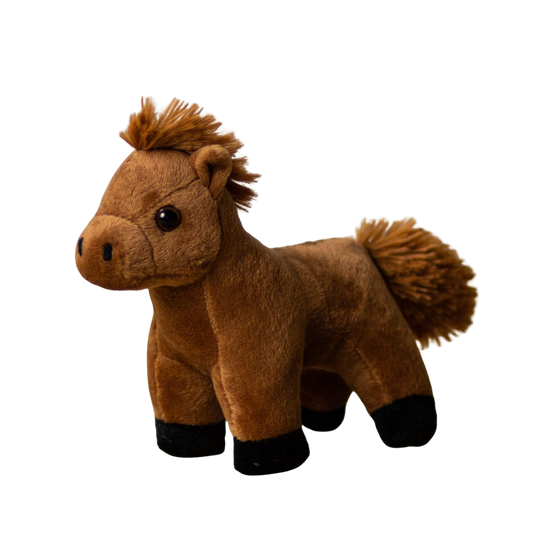 5.5" Standing Brown Horse