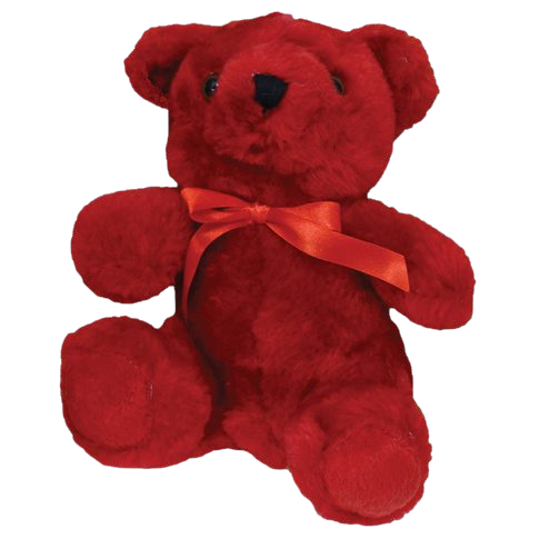 8″ Plush Bear – Red