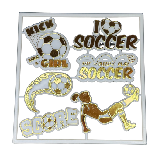 Soccer Pack - Female - Gold - 7 sets per. pkg.