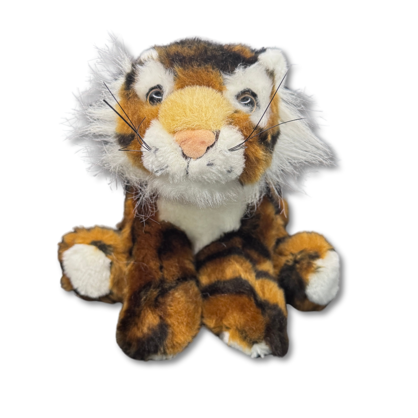 7" Sitting Plush Tiger