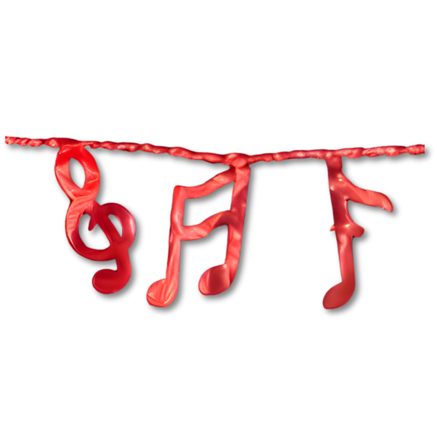 Band/Music Foil Garland - Red - Lot
